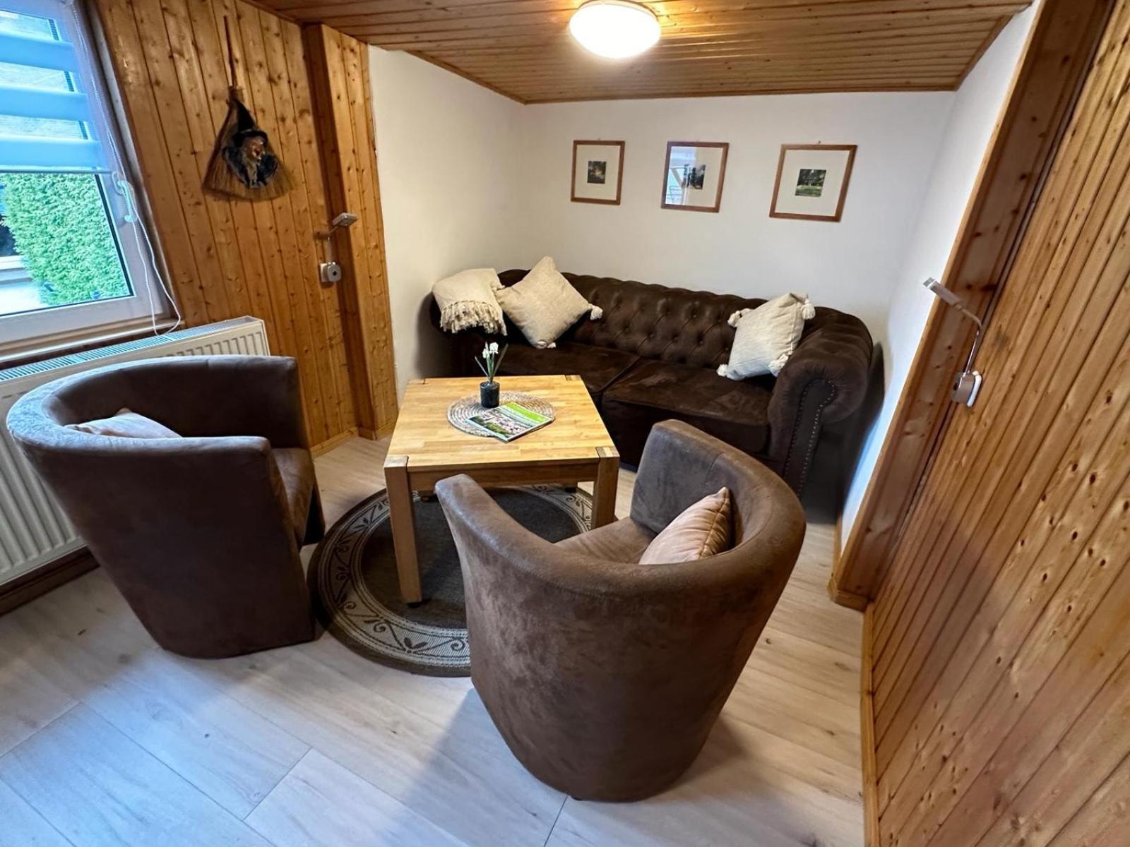 Christels Ferienwohnung 1 In Thale Mit Sonnenterrasse Und Grill Экстерьер фото