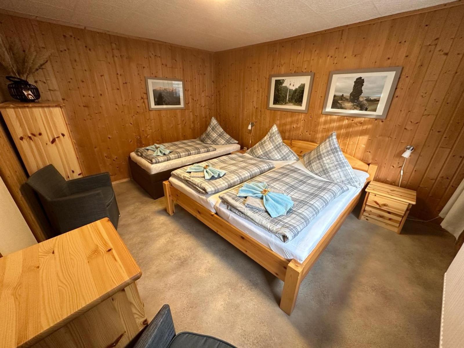 Christels Ferienwohnung 1 In Thale Mit Sonnenterrasse Und Grill Экстерьер фото
