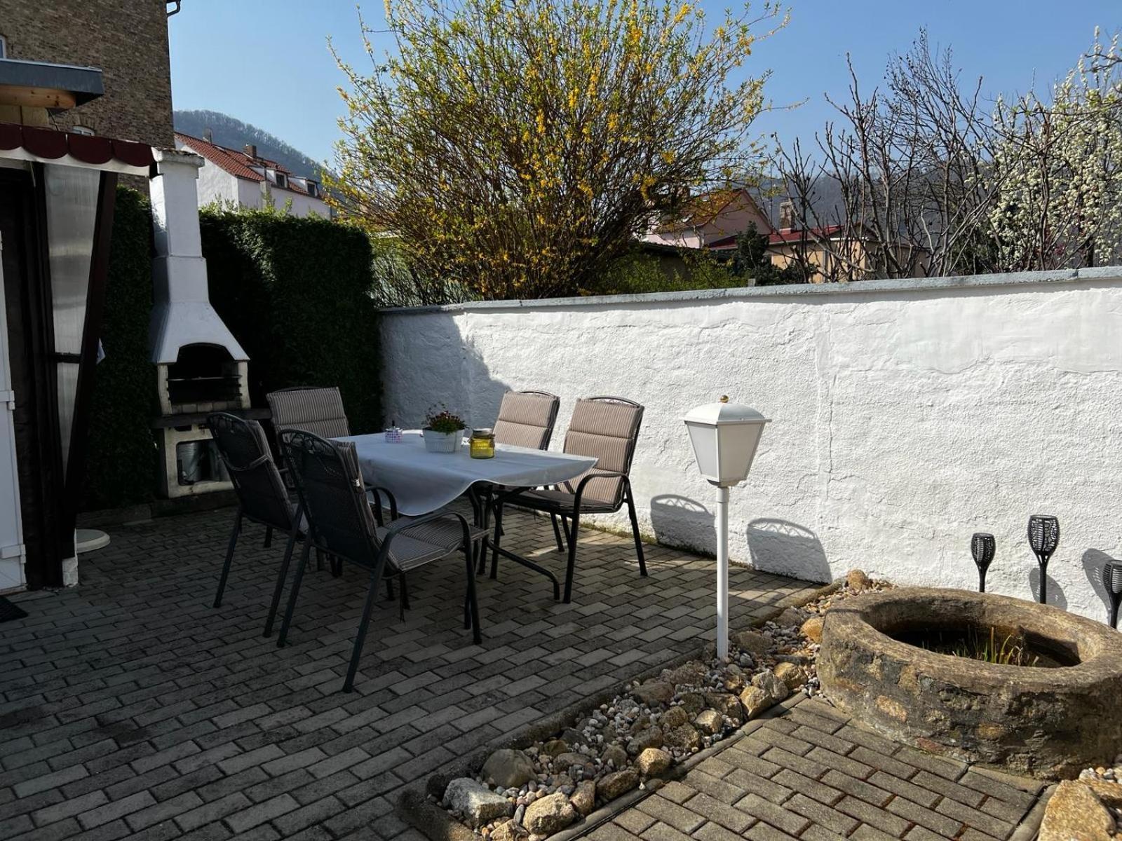 Christels Ferienwohnung 1 In Thale Mit Sonnenterrasse Und Grill Экстерьер фото