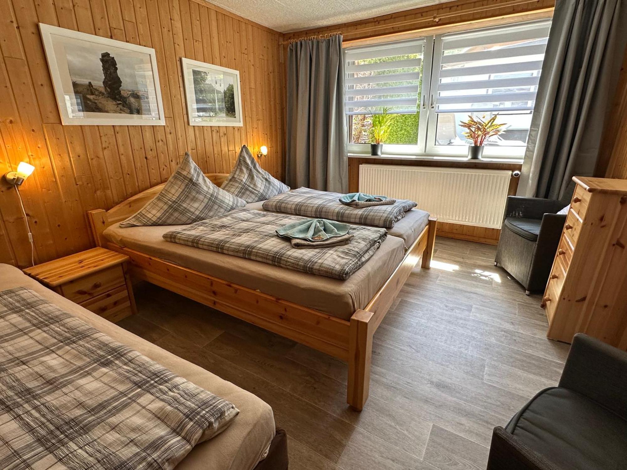Christels Ferienwohnung 1 In Thale Mit Sonnenterrasse Und Grill Экстерьер фото